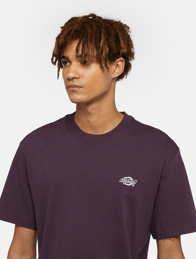 Load image into Gallery viewer, Dickies Summerdale Short Sleeve T-Shirt Plum DK0A4YAIJ561
