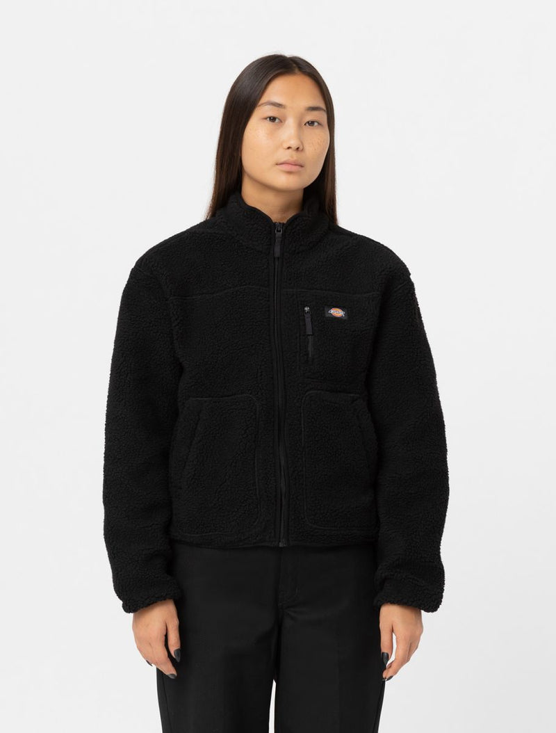 Load image into Gallery viewer, Dickies Women&#39;s Mount Hope Fleece Black DK0A4YGNBLK
