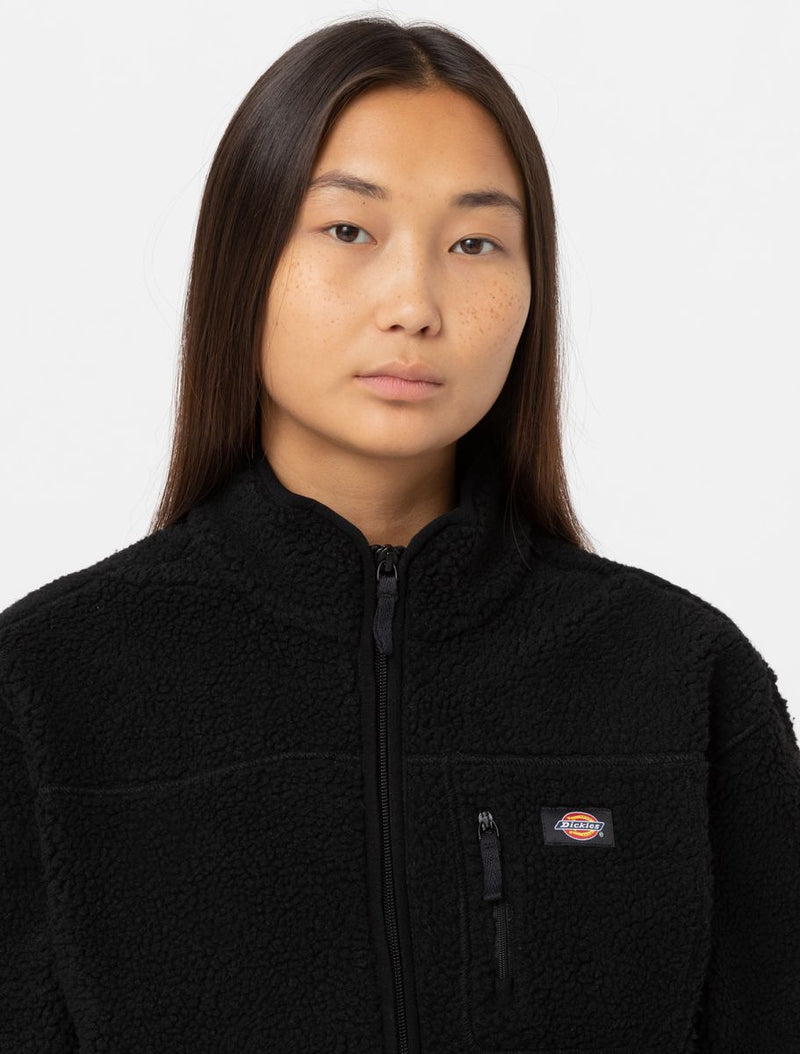 Load image into Gallery viewer, Dickies Women&#39;s Mount Hope Fleece Black DK0A4YGNBLK
