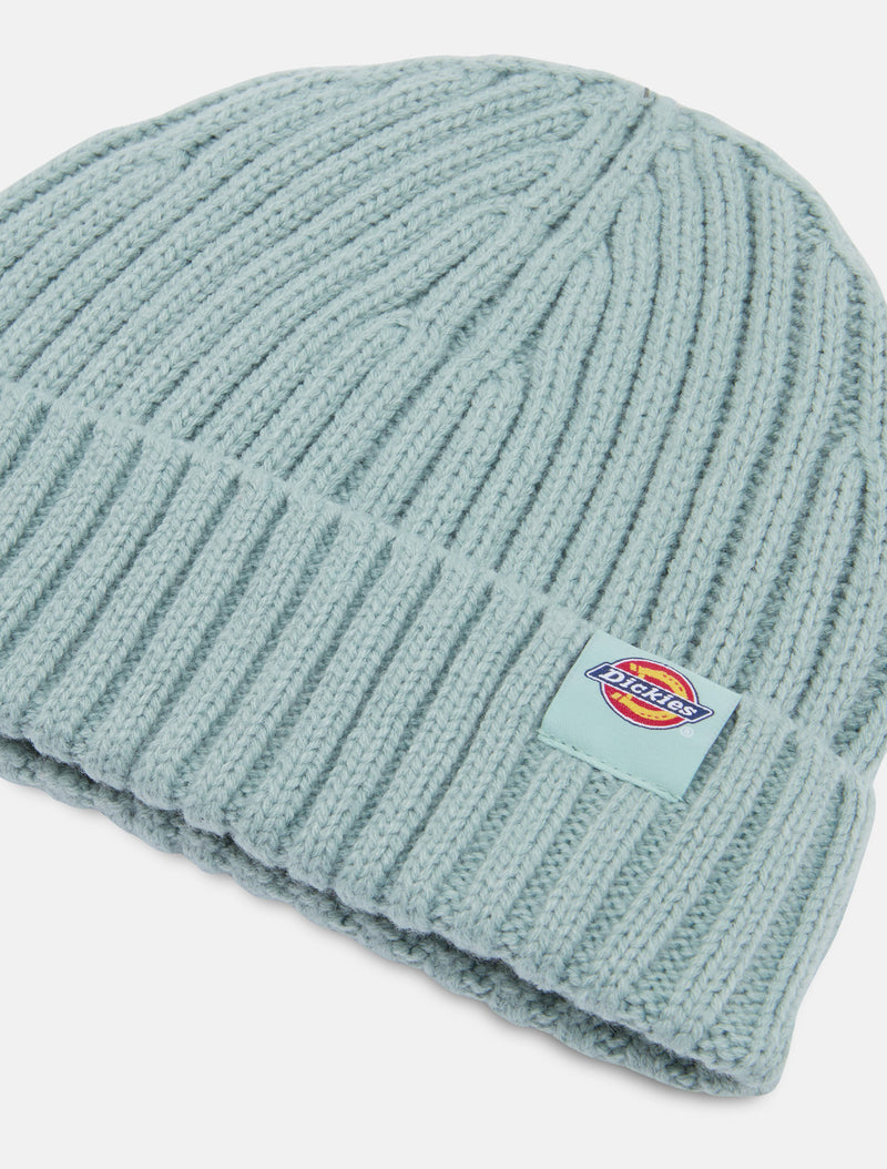 Load image into Gallery viewer, Dickies Unisex Lockwood Beanie Hat Blue Surf DK0A4Z2OJ59
