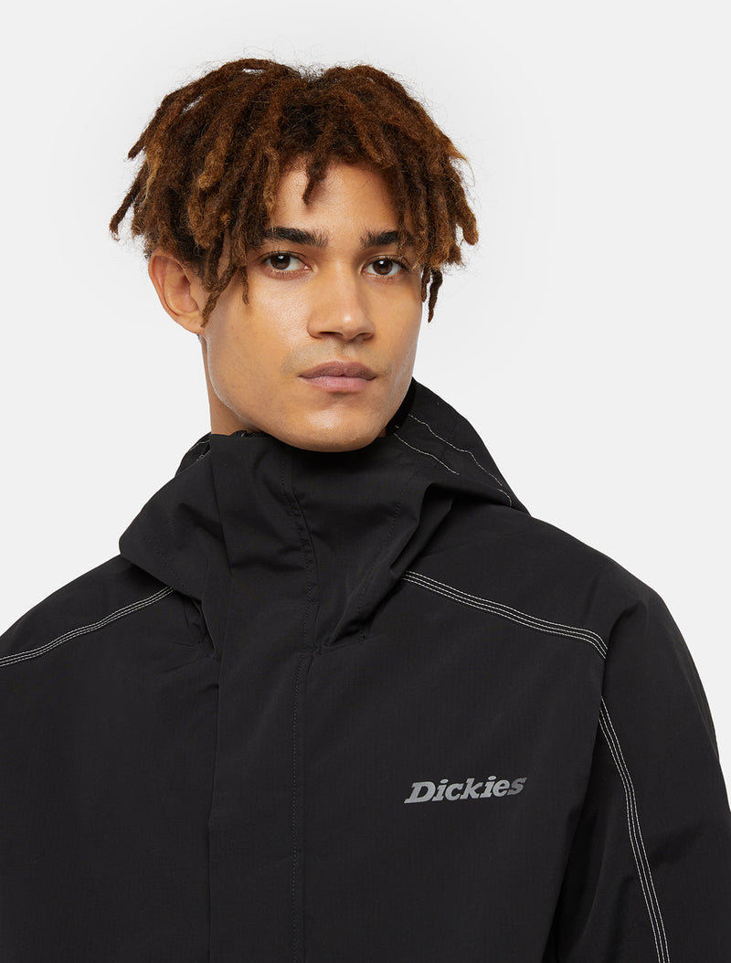 Load image into Gallery viewer, Dickies Men&#39;s Ronan Anorak Jacket Black DK0A4Z39BLK
