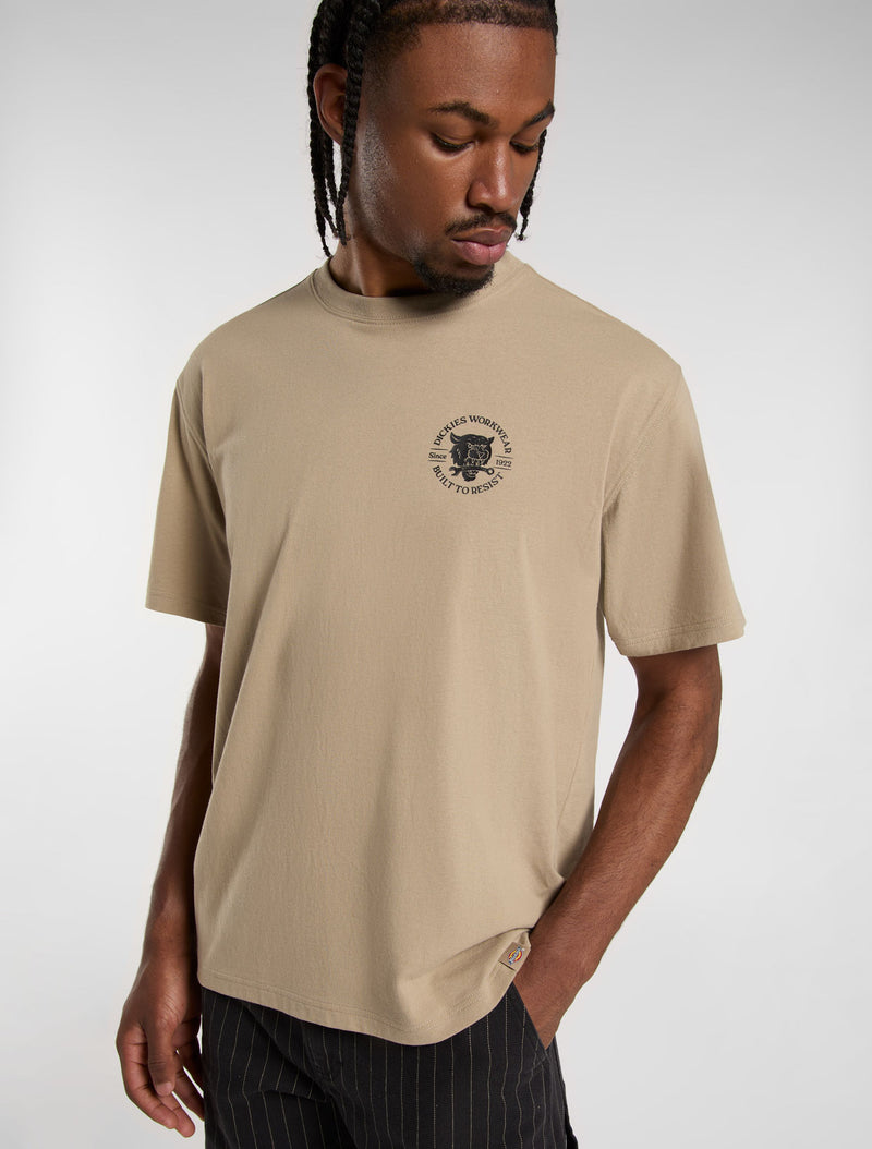 Load image into Gallery viewer, Dickies Men&#39;s Wrench T-Shirt Desert Sand DK0A4ZAR0DS1
