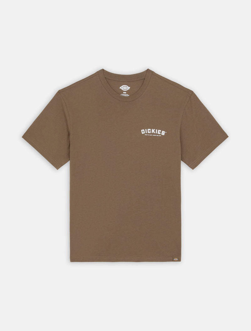 Load image into Gallery viewer, Dickies Men&#39;s Builder Short Sleeve T-Shirt Brown DK0A85SYMR11
