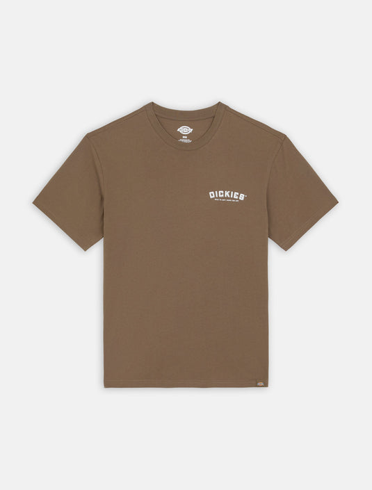 Dickies Men's Builder Short Sleeve T-Shirt Brown DK0A85SYMR11