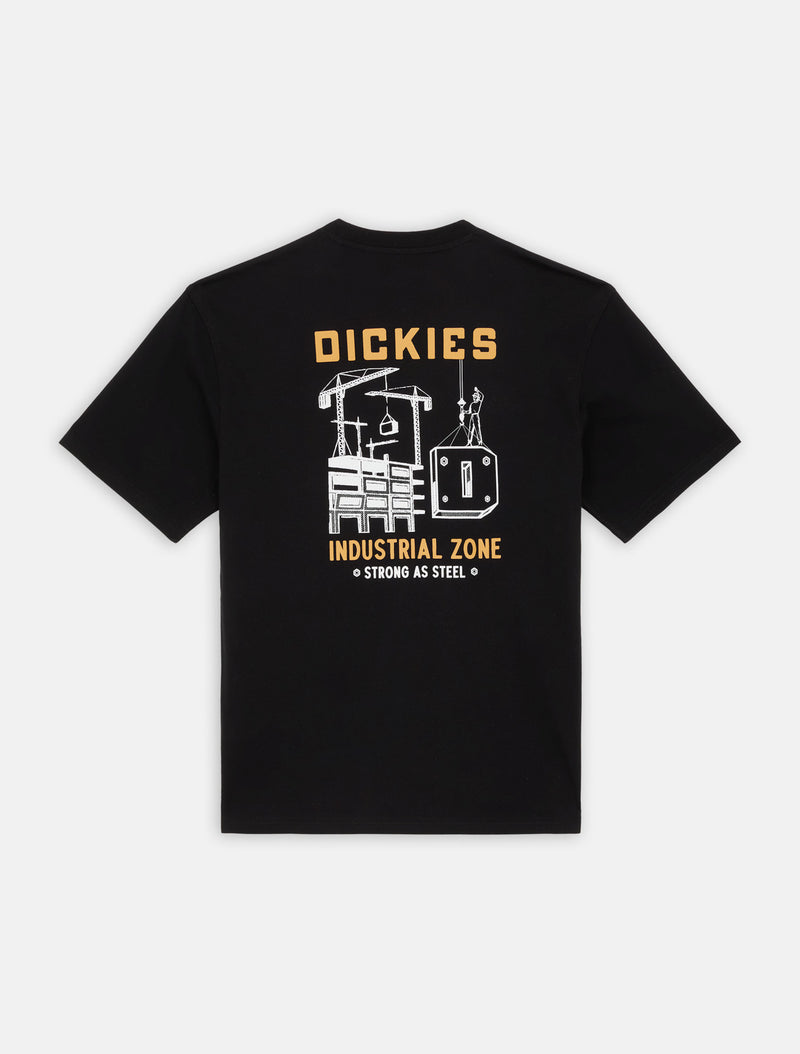 Load image into Gallery viewer, Dickies Men&#39;s Industrial Zone Short Sleeve T-Shirt Black DK0A8639BLK1
