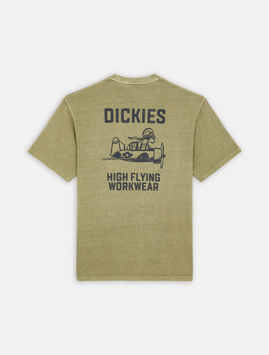 Dickies Men's High Flying Workwear T-Shirt Khaki DK0A863A0IP1