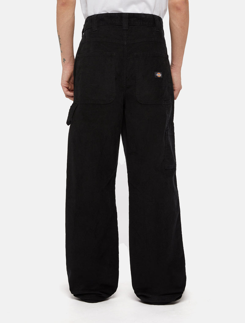 Load image into Gallery viewer, Dickies Men&#39;s Corduroy Carpenter Pants Black DK0A863VBLK
