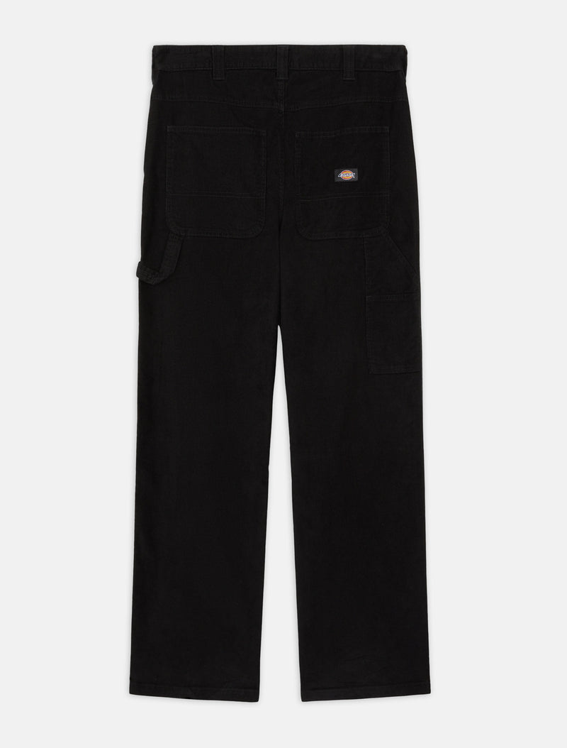 Load image into Gallery viewer, Dickies Men&#39;s Corduroy Carpenter Pants Black DK0A863VBLK
