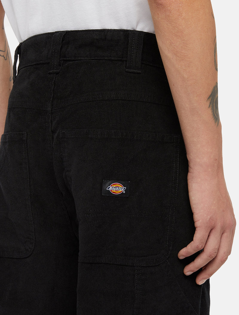 Load image into Gallery viewer, Dickies Men&#39;s Corduroy Carpenter Pants Black DK0A863VBLK
