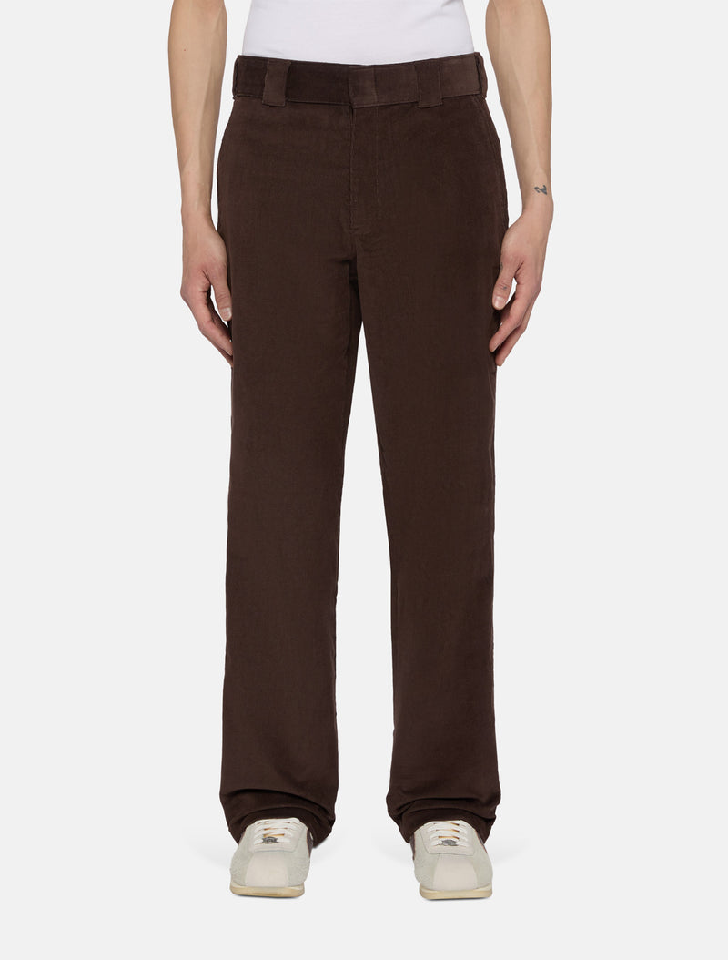 Load image into Gallery viewer, Dickies Men&#39;s Corduroy 874 Pants Chocolate Brown DK0WPR220CB
