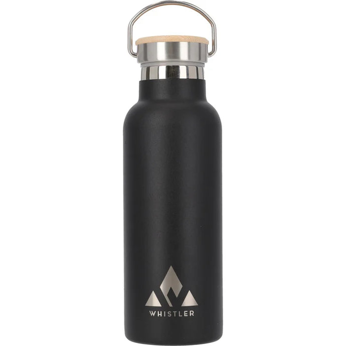 Whistler Evora Vacuum Bottle Bamboo Lid 500ml Black W234547-1001