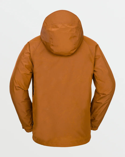 Volcom Men's Dua Insulated GORE-TEX Jacket Caramel G0452503_CRL