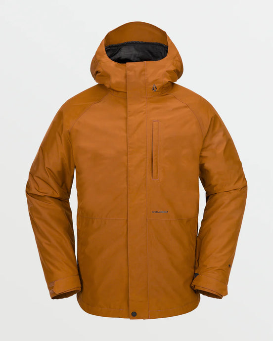 Volcom Men's Dua Insulated GORE-TEX Jacket Caramel G0452503_CRL