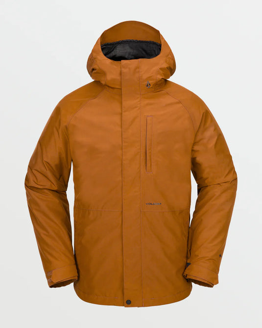 Volcom Men's Dua Insulated GORE-TEX Jacket Caramel G0452503_CRL