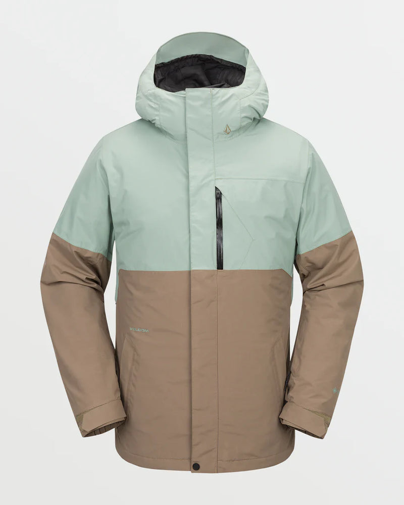 Load image into Gallery viewer, Volcom Men&#39;s L GORE-TEX Snow Jacket Agave G0652506_AGV
