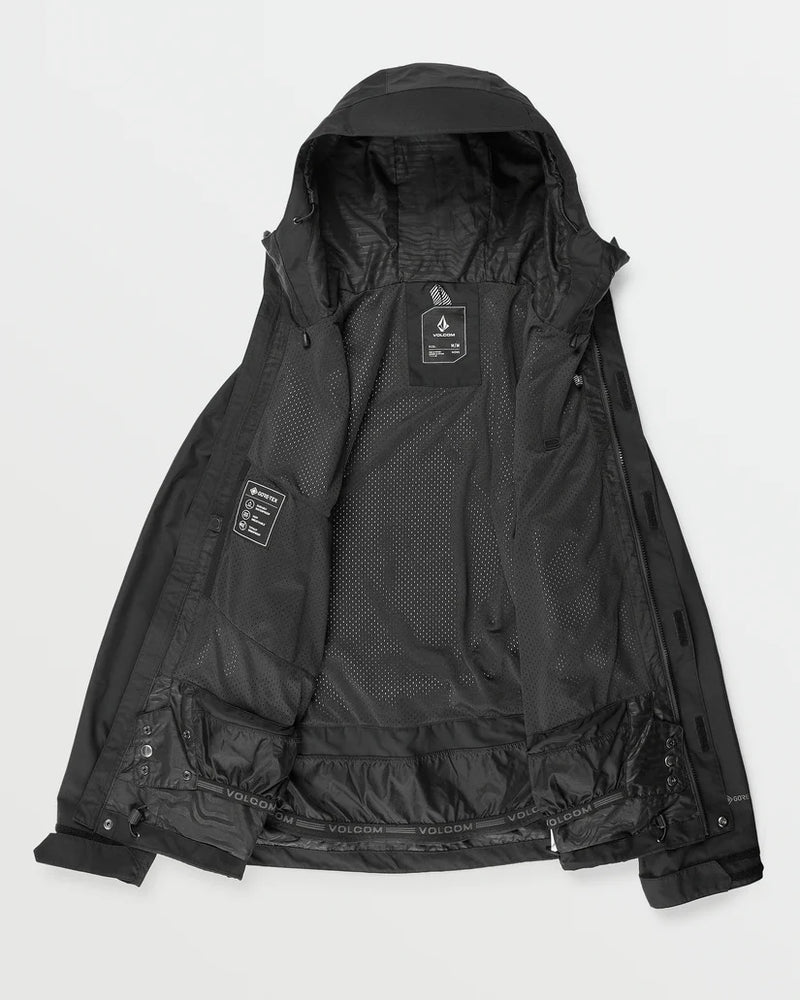 Load image into Gallery viewer, Volcom Men&#39;s Dua GORE-TEX Jacket Black G0652507_BLK
