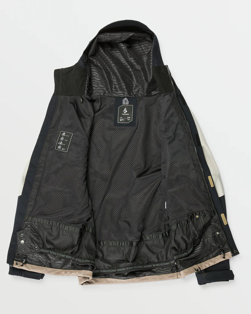 Load image into Gallery viewer, Volcom Men&#39;s Brighton Snow Jacket Chestnut Brown G0652516_CNB
