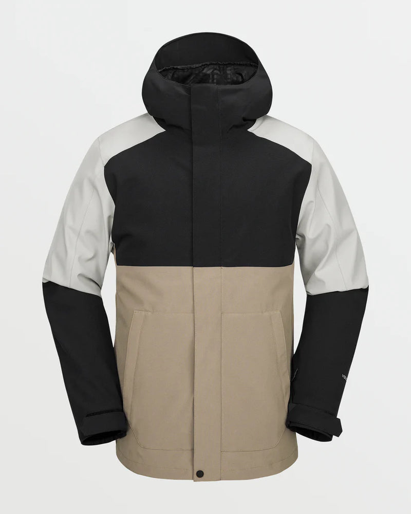 Load image into Gallery viewer, Volcom Men&#39;s Brighton Snow Jacket Chestnut Brown G0652516_CNB
