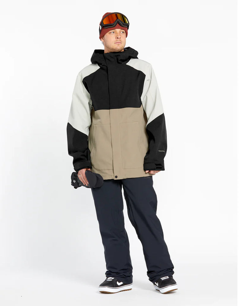 Load image into Gallery viewer, Volcom Men&#39;s Brighton Snow Jacket Chestnut Brown G0652516_CNB
