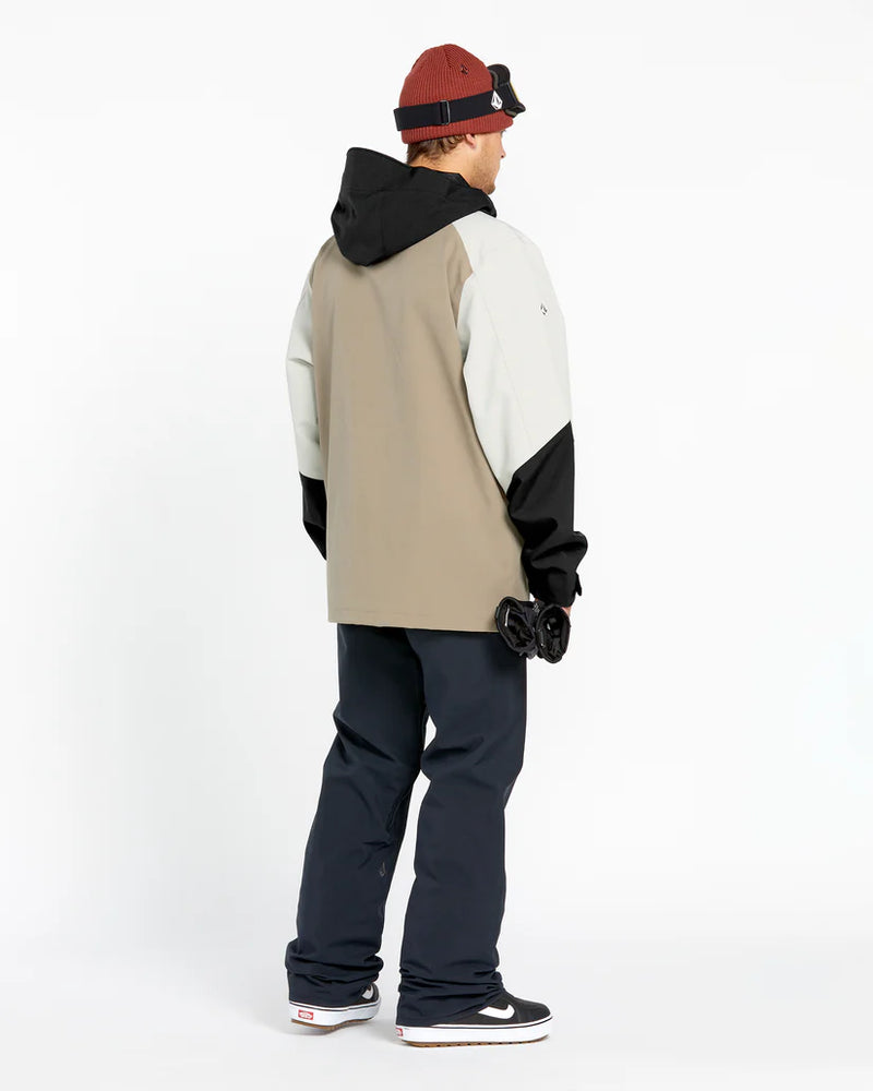 Load image into Gallery viewer, Volcom Men&#39;s Brighton Snow Jacket Chestnut Brown G0652516_CNB
