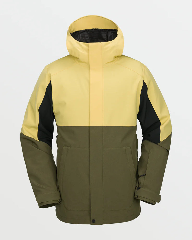 Load image into Gallery viewer, Volcom Men&#39;s Brighton Full Zip Snow Jacket Ivy G0652516_IVY
