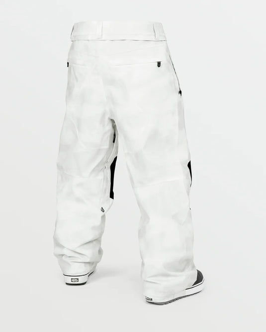 Volcom Men's Billow Snow Pants White Camo G1352510_WHC