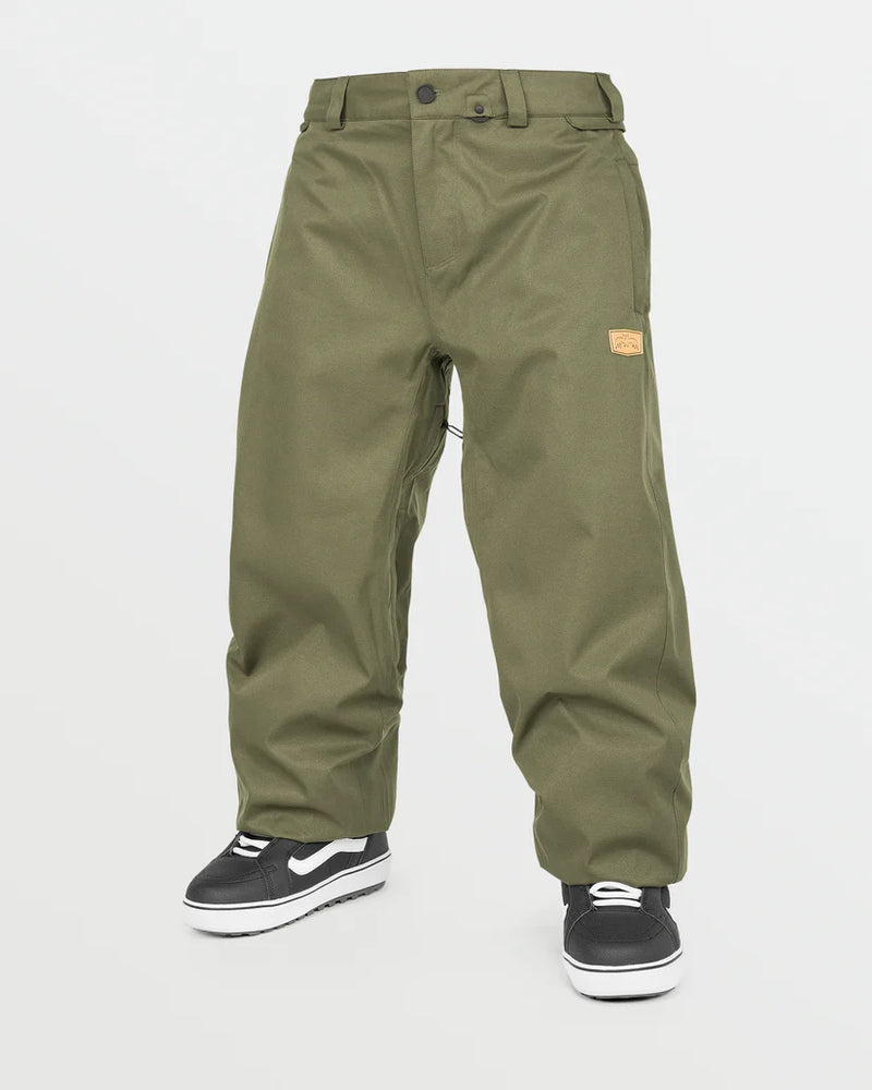 Load image into Gallery viewer, Volcom Men&#39;s Arthur 20K Snow Pants Ivy G1352514_IVY
