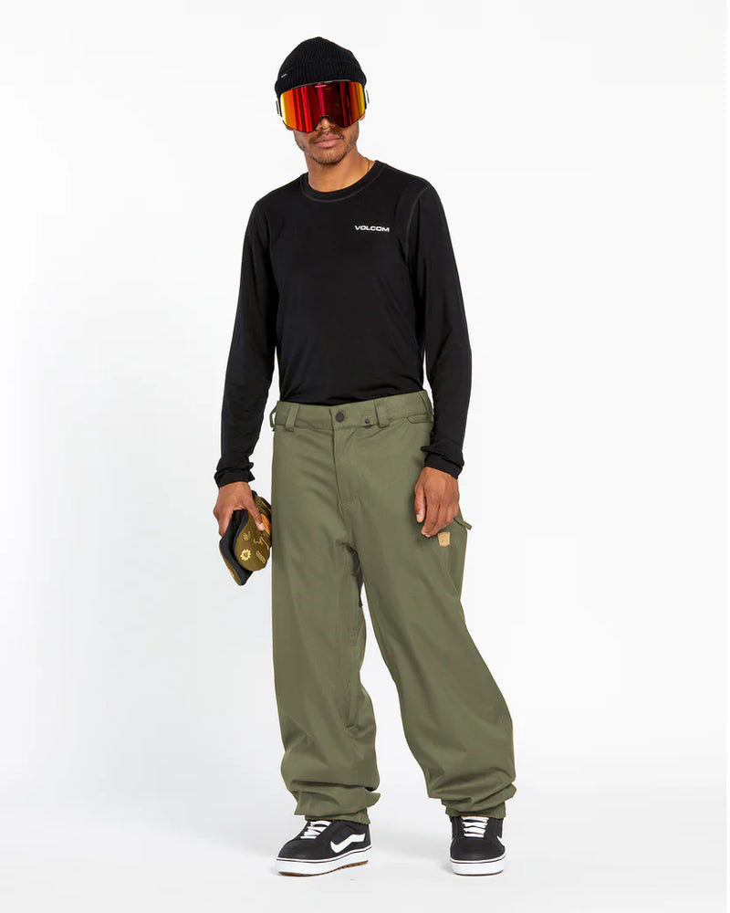 Load image into Gallery viewer, Volcom Men&#39;s Arthur 20K Snow Pants Ivy G1352514_IVY
