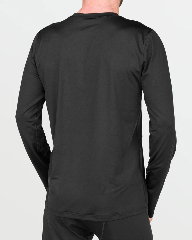 Load image into Gallery viewer, Volcom Men&#39;s V-Science Crew Base Layer Black G2152502_BLK
