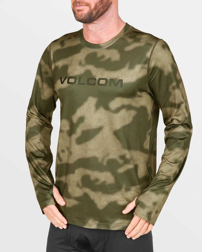 Load image into Gallery viewer, Volcom Men&#39;s V-Science Crew Base Layer Camouflage G2152502_CAM
