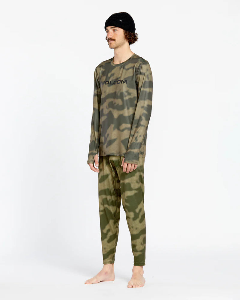 Load image into Gallery viewer, Volcom Men&#39;s V-Science Pants Base Layer Camouflage G2252502_CAM
