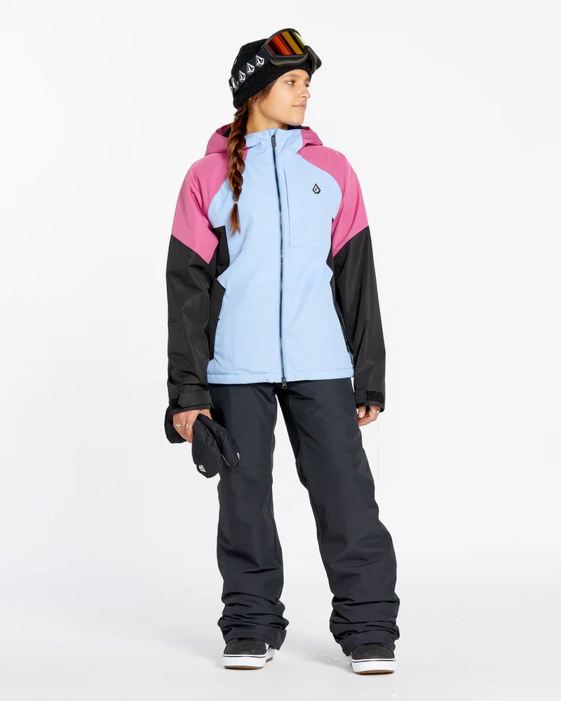 Load image into Gallery viewer, Volcom Women&#39;s Agate Insulated Snow Jacket Crystal Blue H0452510_CRY
