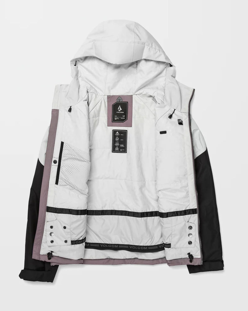 Load image into Gallery viewer, Volcom Women&#39;s Agate Insulated Jacket Dusty Lavender H0452510_DLV
