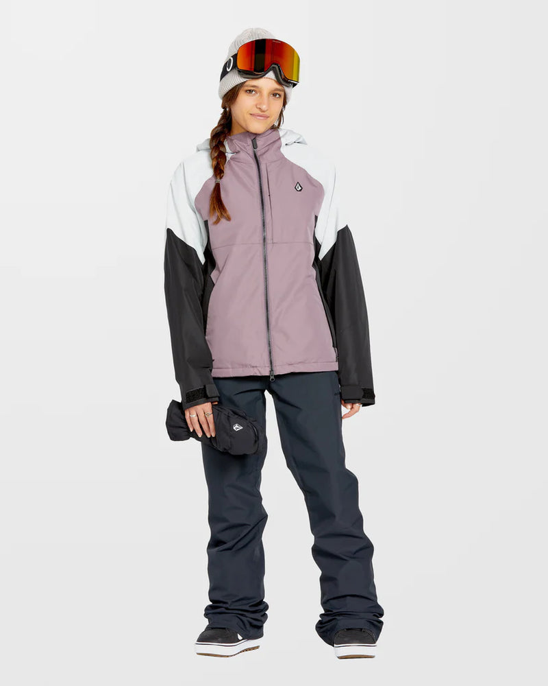 Load image into Gallery viewer, Volcom Women&#39;s Agate Insulated Jacket Dusty Lavender H0452510_DLV
