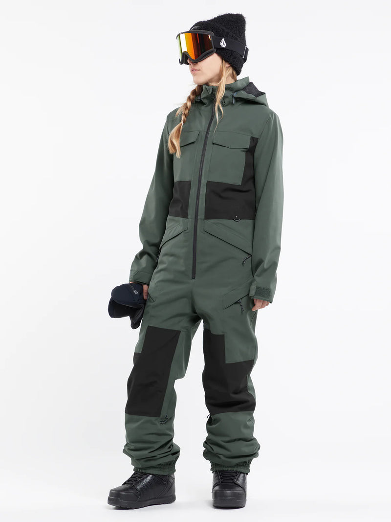 Load image into Gallery viewer, Volcom Shiloh Snow Jumpsuit Eucalyptus H0652403-EUC
