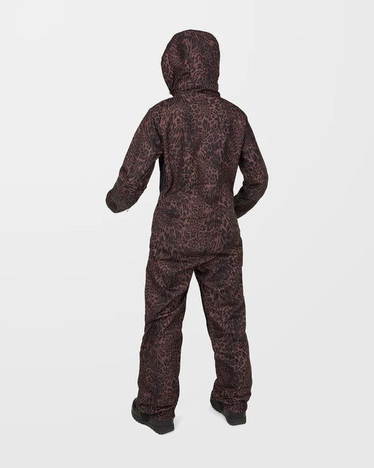 Volcom Women's Shiloh Snow Suit Leopard H0652503_LEO