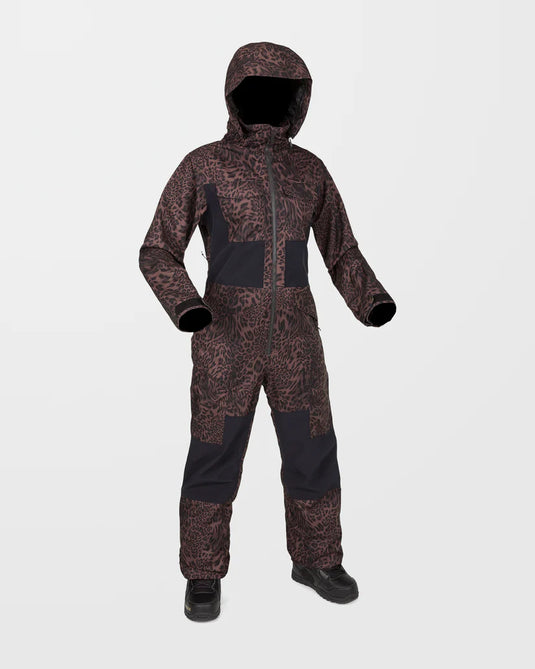 Volcom Women's Shiloh Snow Suit Leopard H0652503_LEO