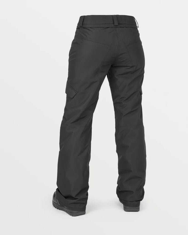 Load image into Gallery viewer, Volcom Women&#39;s Bridger Insulated Snow Pants Black H1252503_BLK
