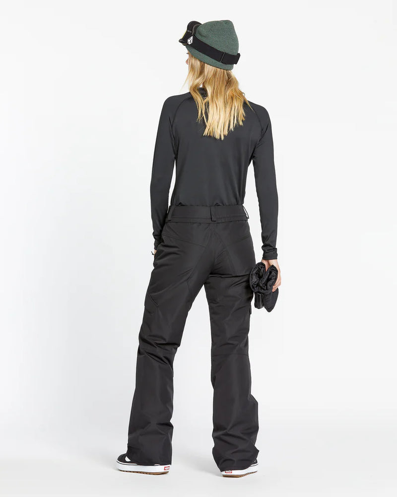 Load image into Gallery viewer, Volcom Women&#39;s Bridger Insulated Snow Pants Black H1252503_BLK
