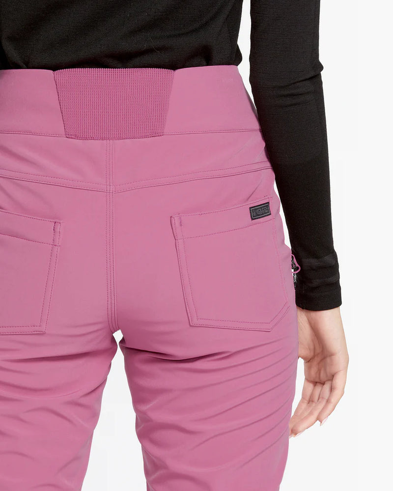 Load image into Gallery viewer, Volcom Women&#39;s Battle Stretch Snow Pants Blurred Violet H1352509_BUV
