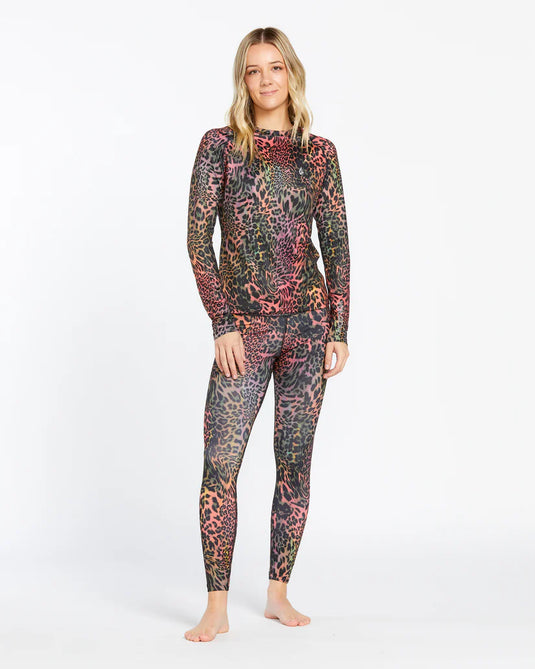 Volcom Women's V-Science Crew Base Layer Acid H2152502_ACD