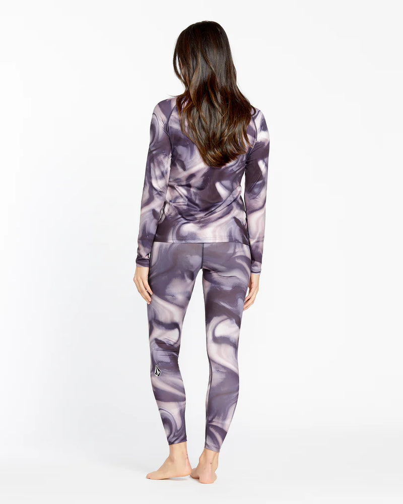 Load image into Gallery viewer, Volcom Women&#39;s V-Science Crew Base Layer Nirvana H2152502_NRV
