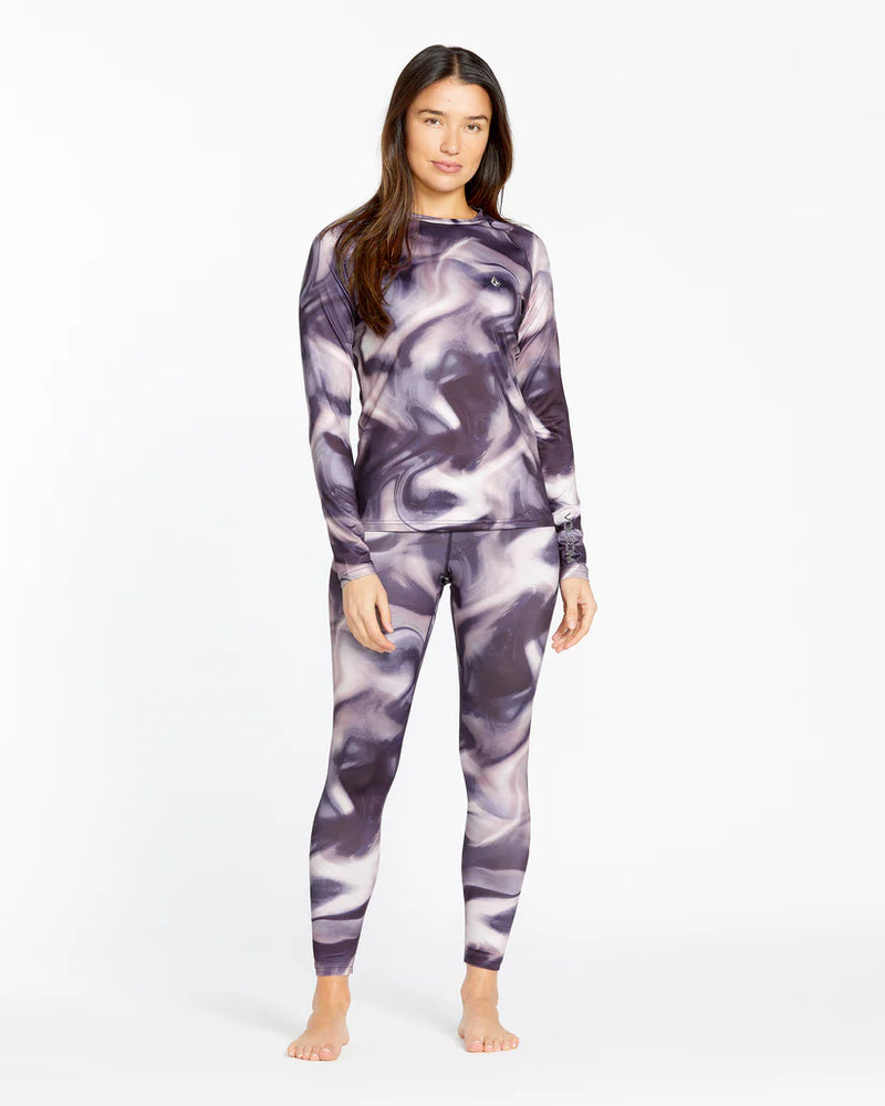 Load image into Gallery viewer, Volcom Women&#39;s V-Science Crew Base Layer Nirvana H2152502_NRV
