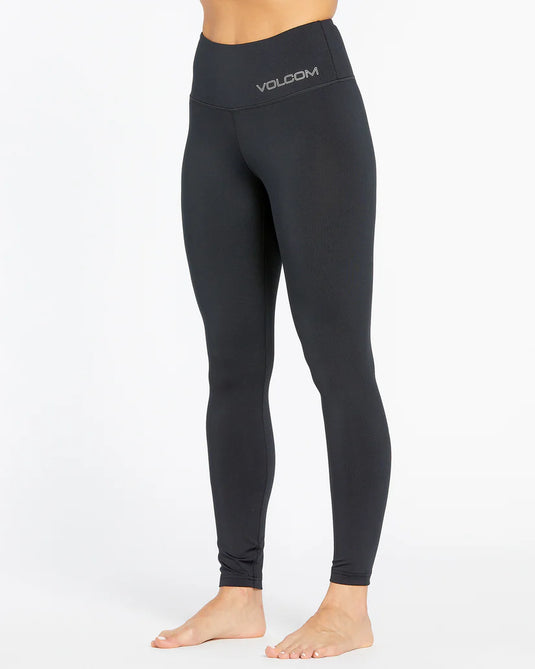 Volcom Women's V-Science Pants Base Layer Black H2252502_BLK