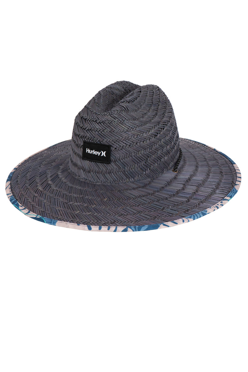 Load image into Gallery viewer, Hurley Men&#39;s Java Straw Lifeguard Hat Bue HIHM0227-031
