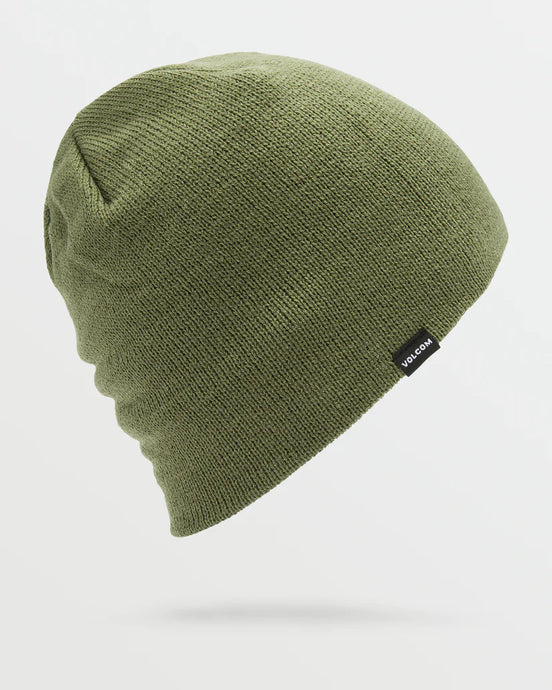 Volcom Men's V.Co Skull Beanie Ivy J5852506_IVY