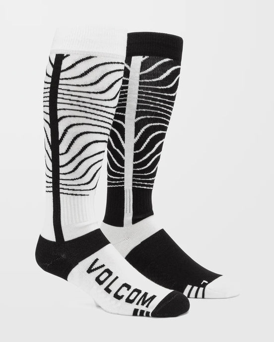 Volcom Men's Heavy Over The Calf Socks Black J6352500_BLK