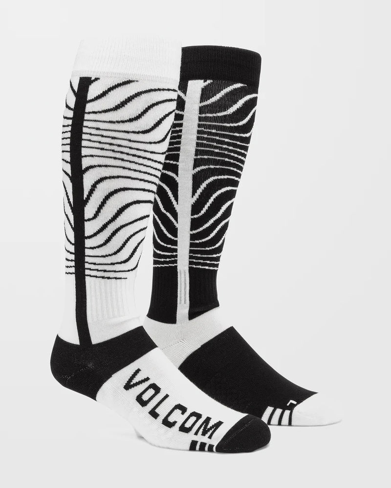 Load image into Gallery viewer, Volcom Men&#39;s Heavy Over The Calf Socks Black J6352500_BLK
