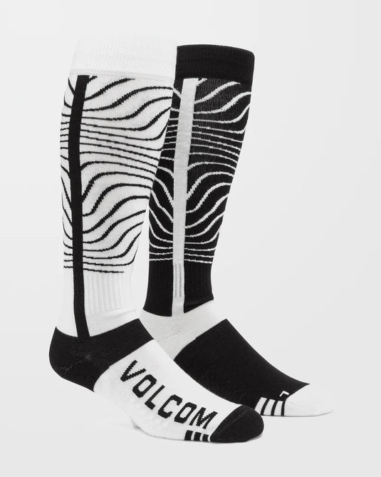 Volcom Men's Heavy Over The Calf Socks Black J6352500_BLK