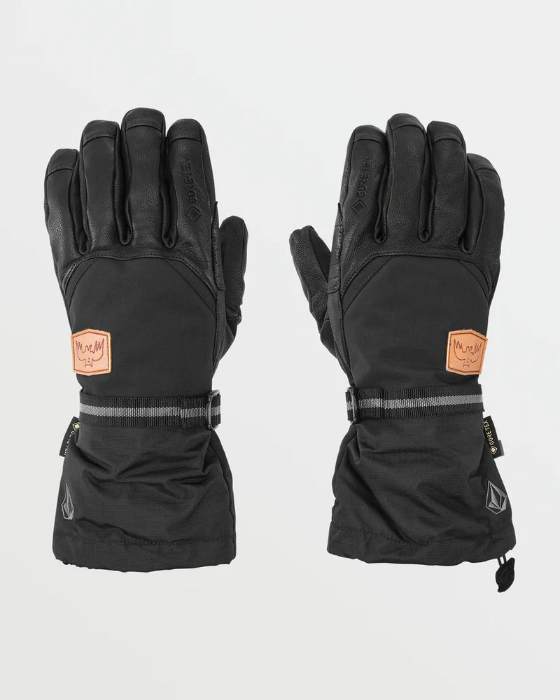 Load image into Gallery viewer, Volcom Men&#39;s 91 GORE-TEX Gloves Black J6852503_BLK
